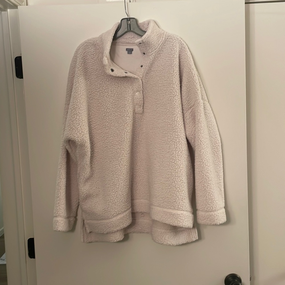 Fuzzy Pull Over Top - image 1